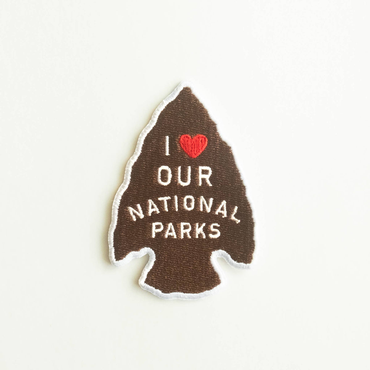 I Love Our National Parks Iron on Patch