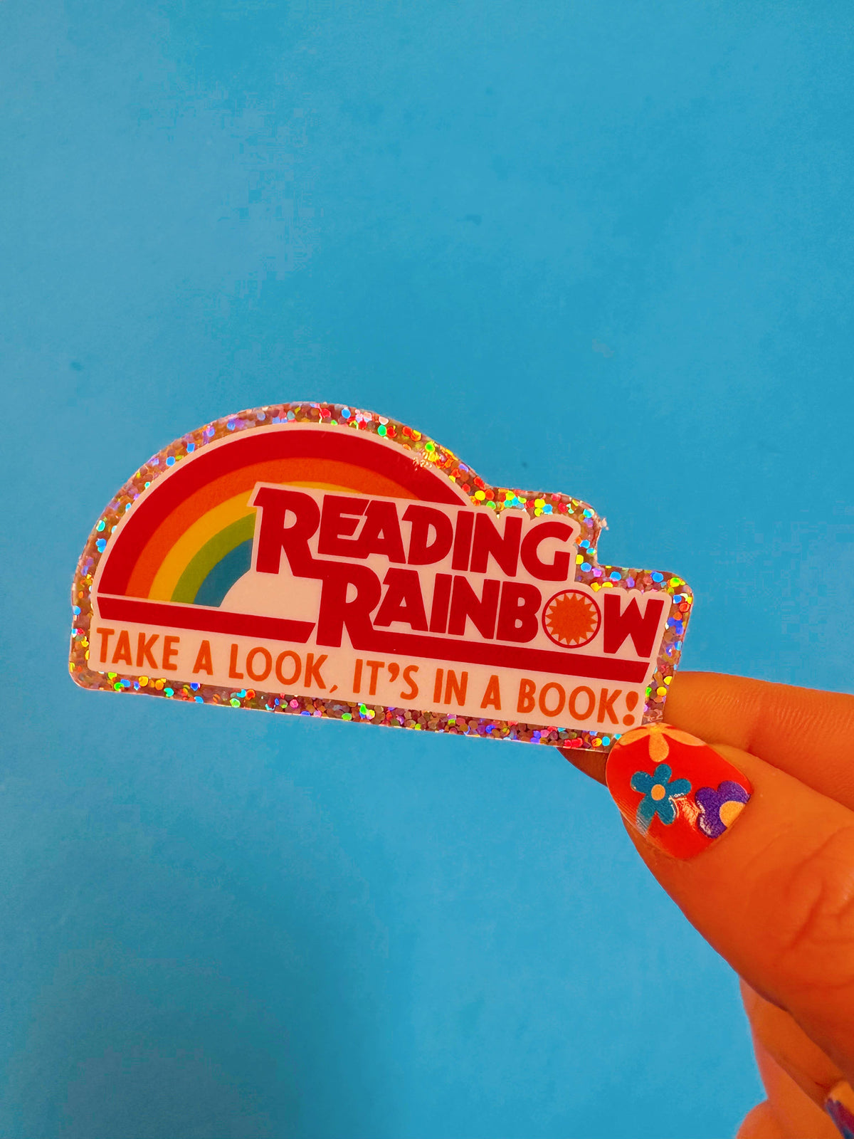 Reading Rainbow Sticker