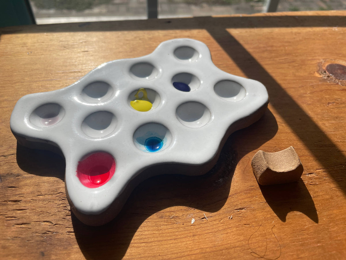 SPLAT Ceramic Artist Paint Palette