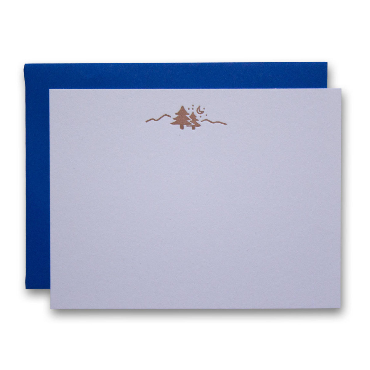 Mountains+Trees Boxed (Set of 6) Letterpress Cards