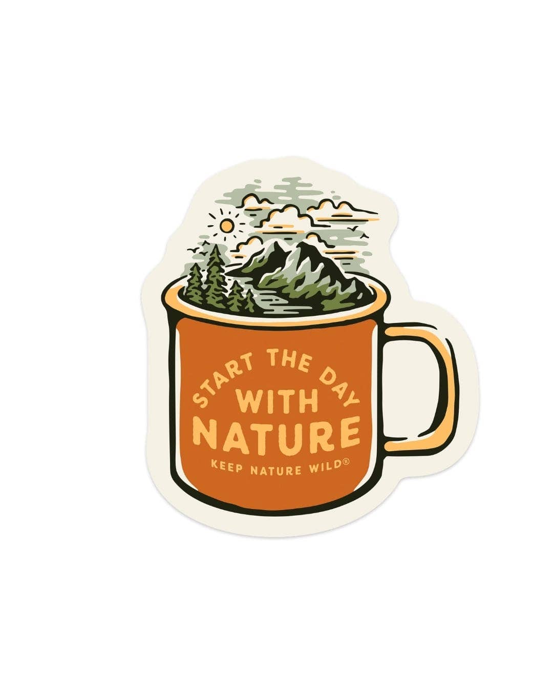 Start With Nature | Sticker