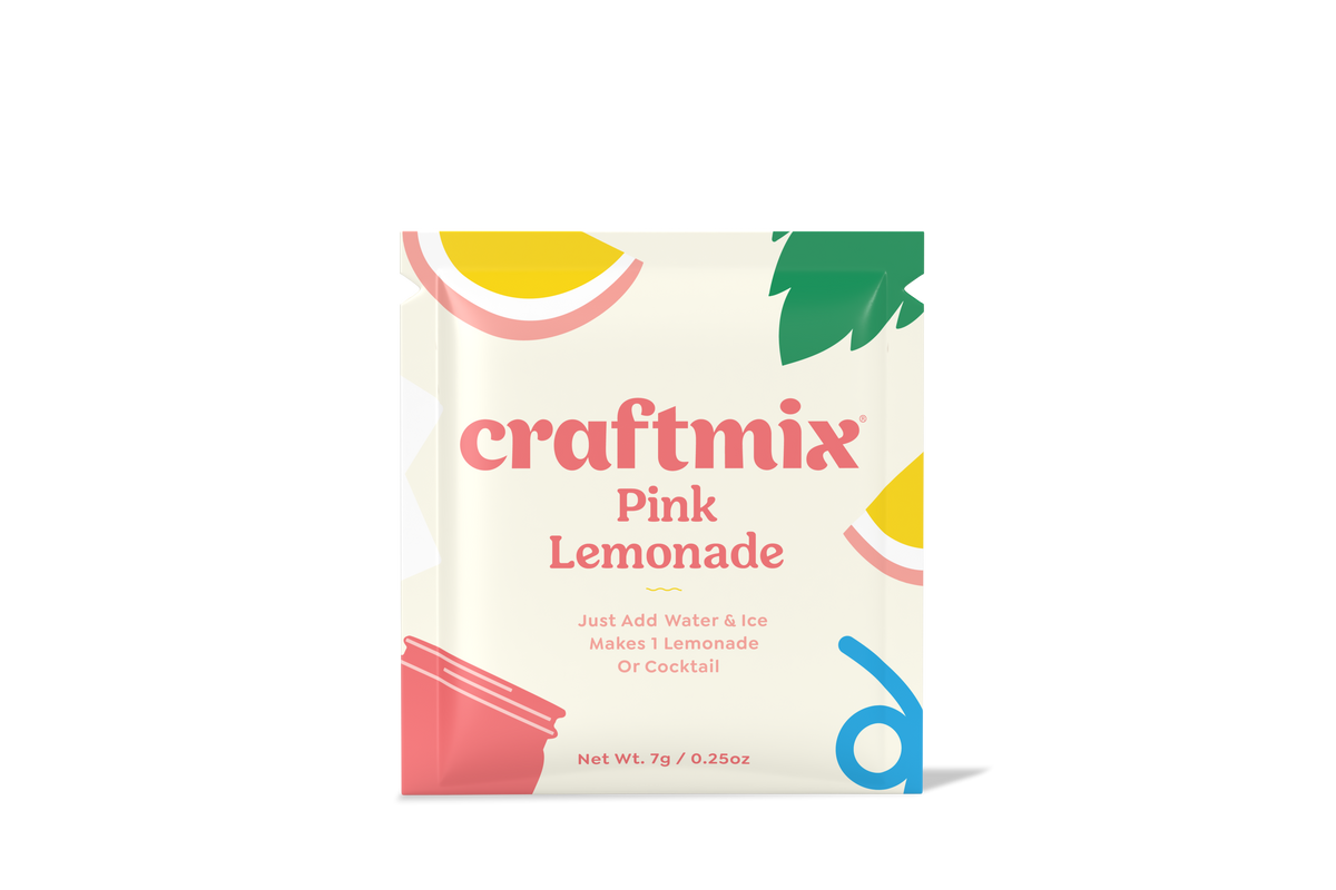 Pink Lemonade Cocktail / Mocktail Mixer