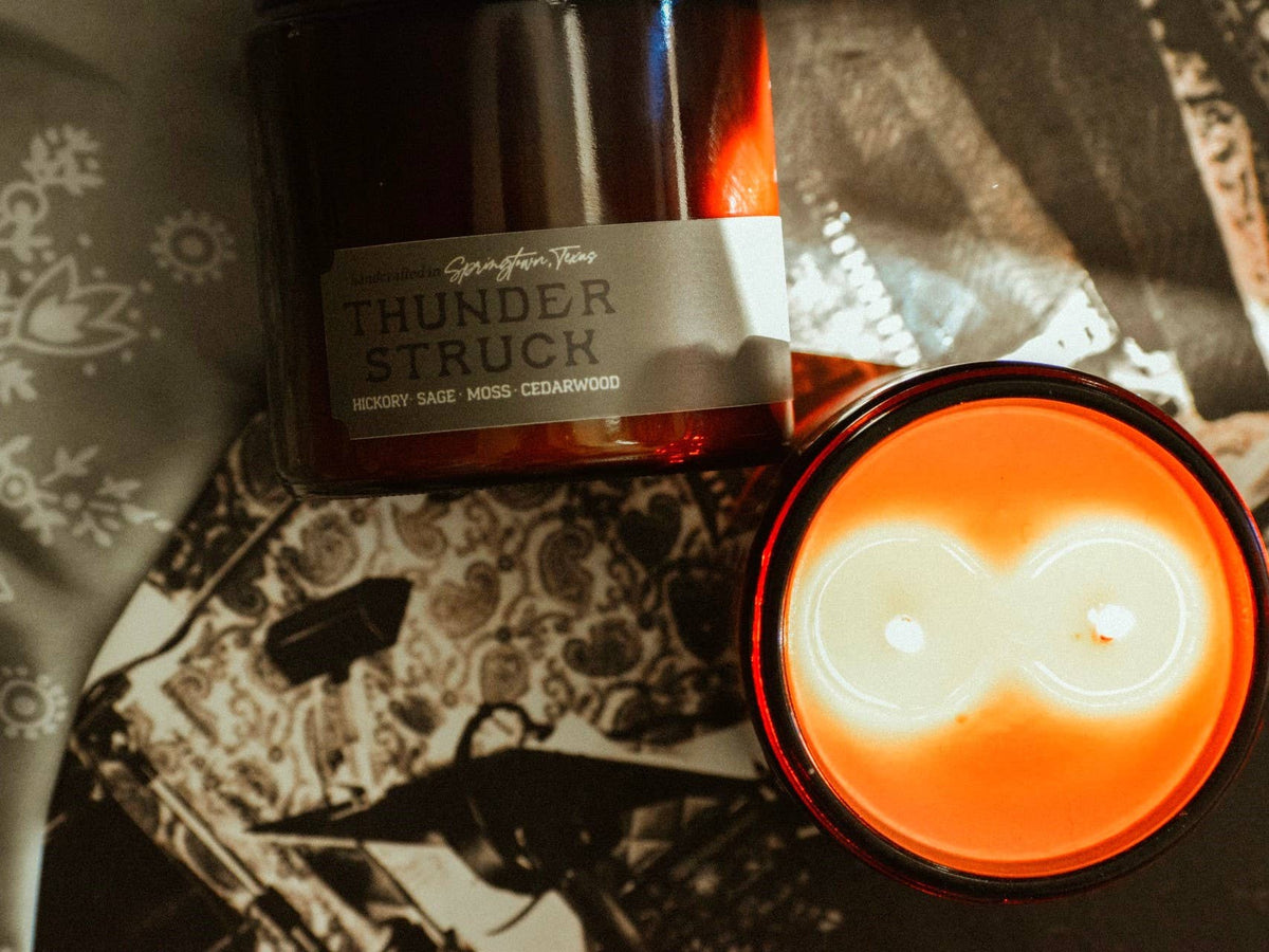Thunderstruck Candle