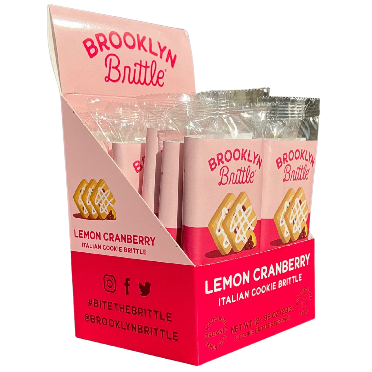 Lemon Cranberry Snack Pack - Grab & Go