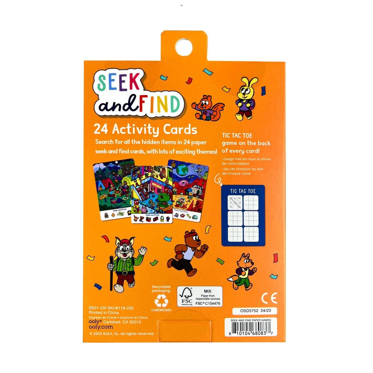 Seek &amp; Find Activity Cards