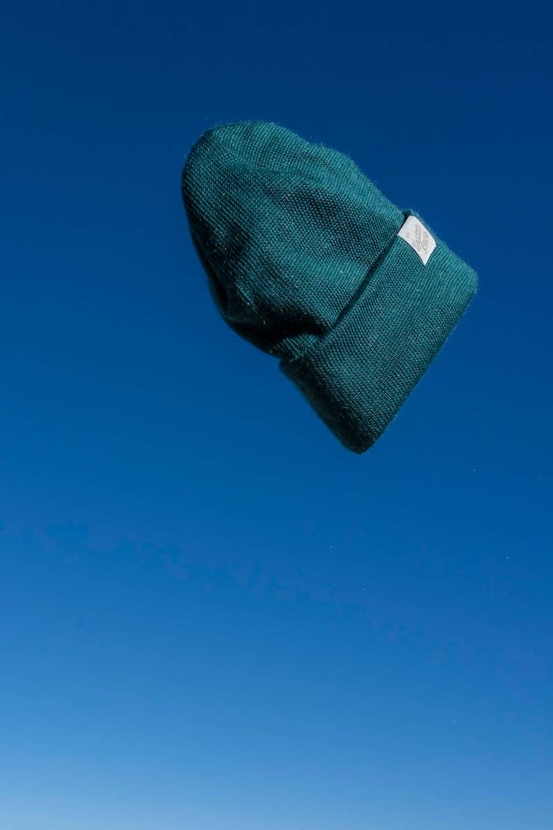 Emerald American Mohair Beanie