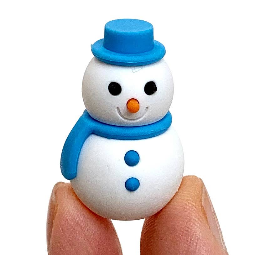 Iwako Snowman Erasers