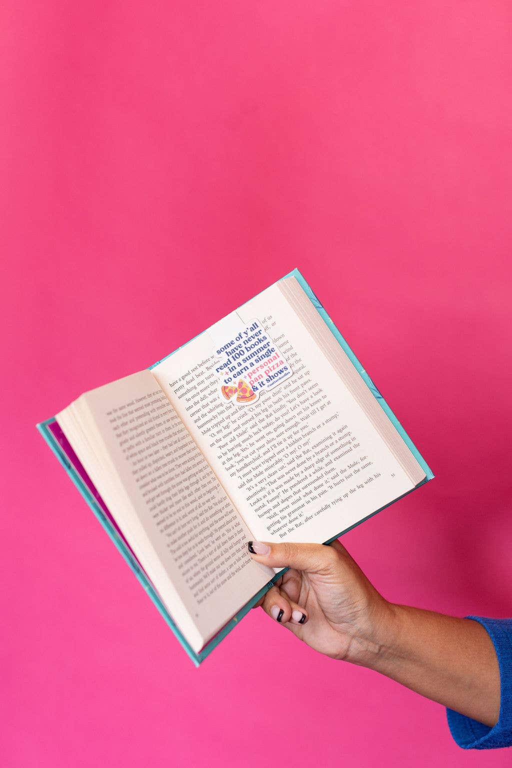 Book It Personal Pan Pizza Magnetic Bookmark