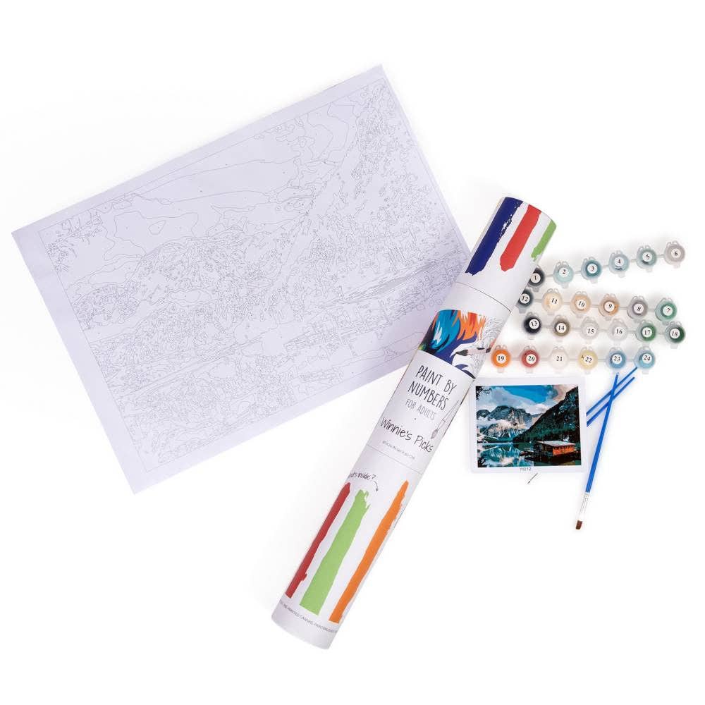 Winter&#39;s Visitor - Paint By Numbers Kit