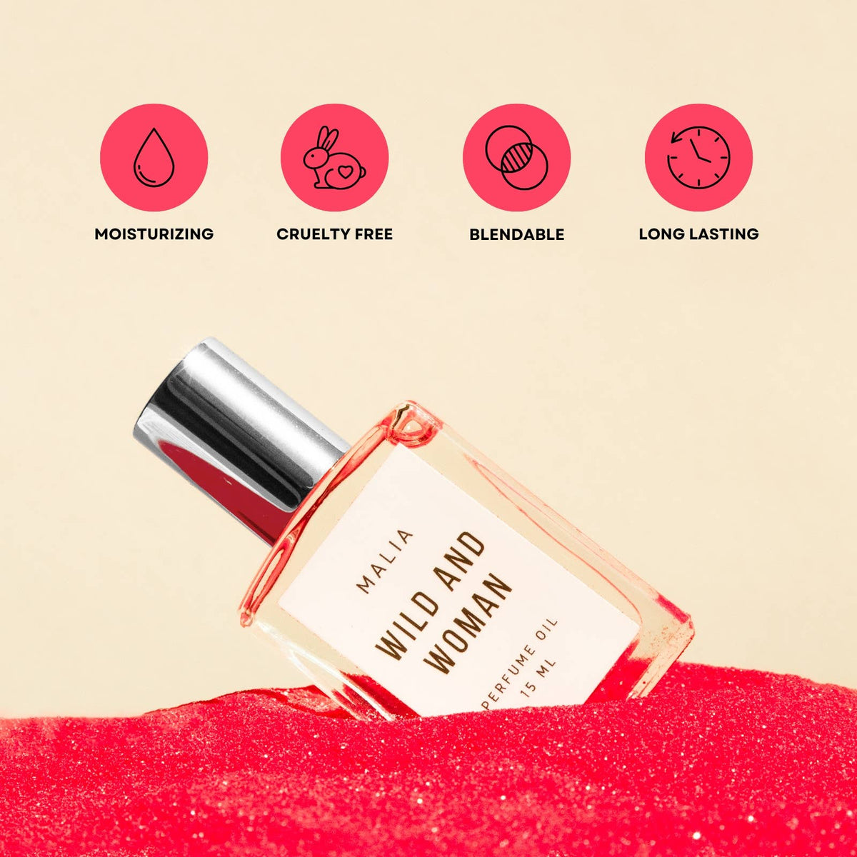 Malia Perfume Oil - The Island Girl - Coconut Perfume