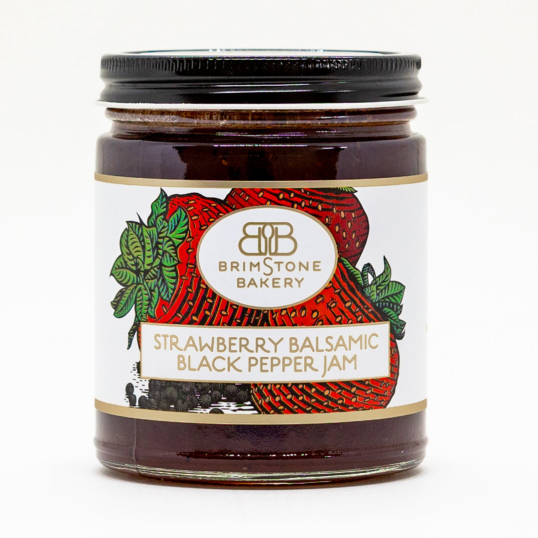 Strawberry Balsamic Black Pepper Jam