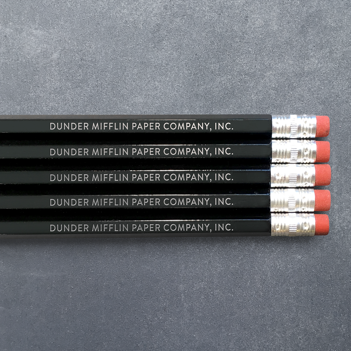 Dunder Mifflin - Pencil Pack of 5: No. 2 Pencils