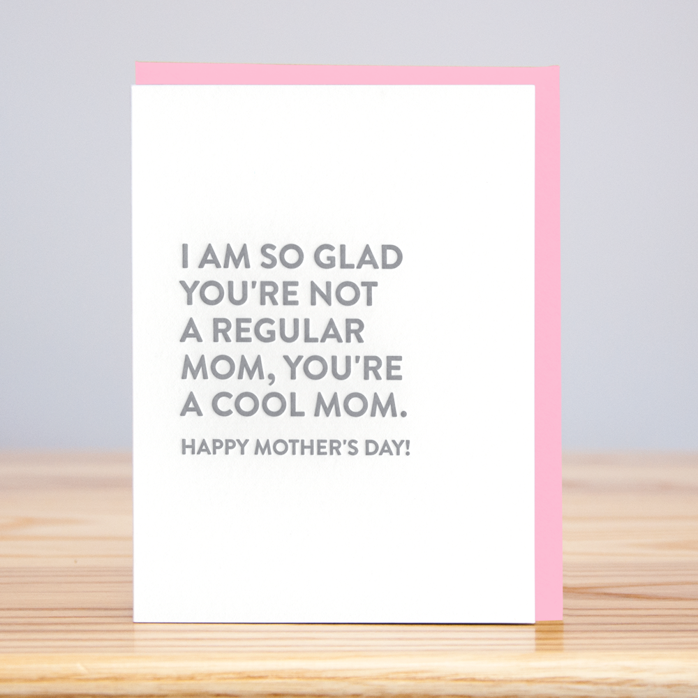 Cool Mom Mother&#39;s Day Card