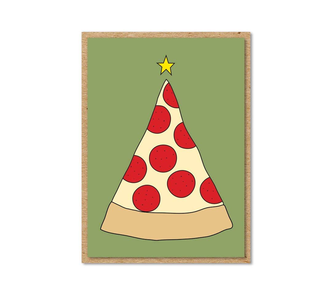 Pizza Tree Enclosure Card
