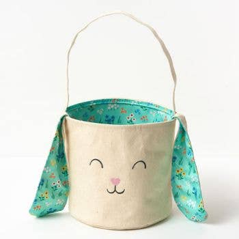 Floral Bunny Basket