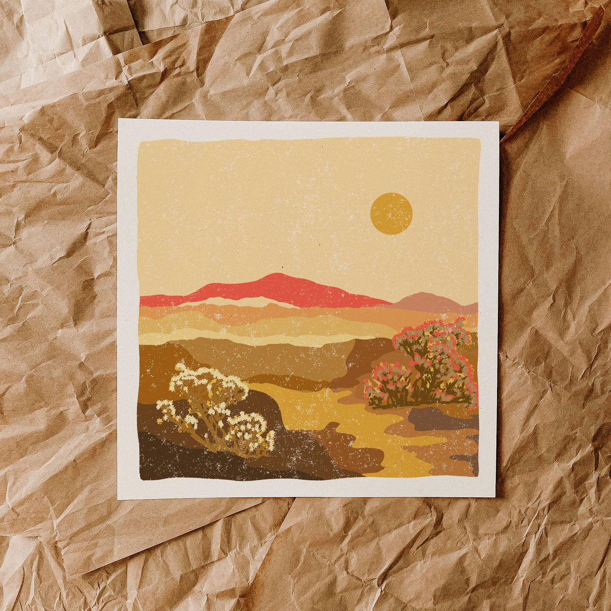 In the Warmth of the Sun Art Print