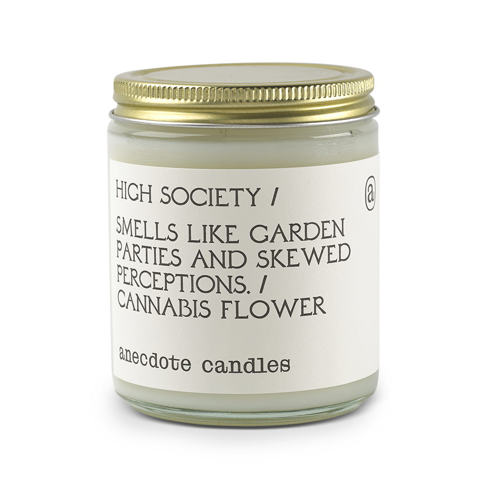 High Society Candle | Cannabis Flower