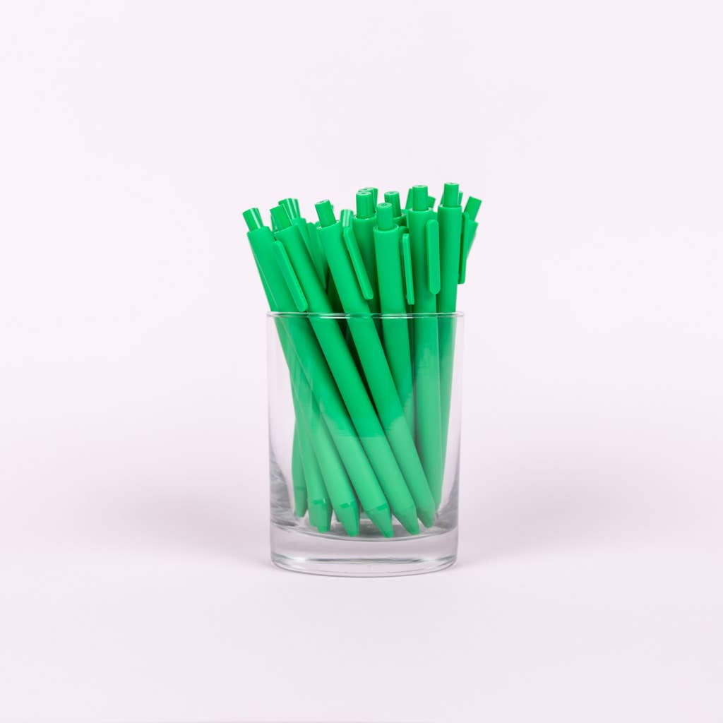 Neon Green Jotter Pens