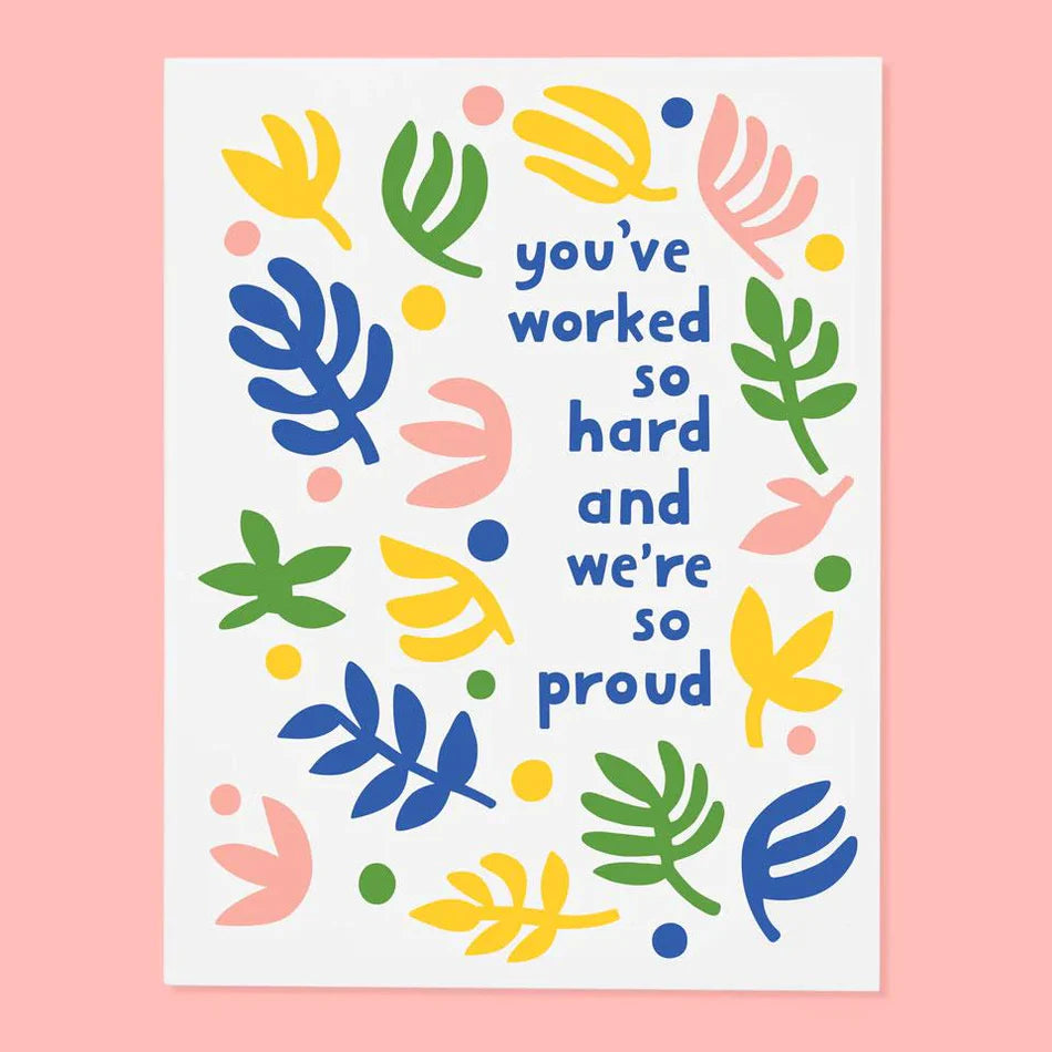 We&#39;re So Proud of You Card