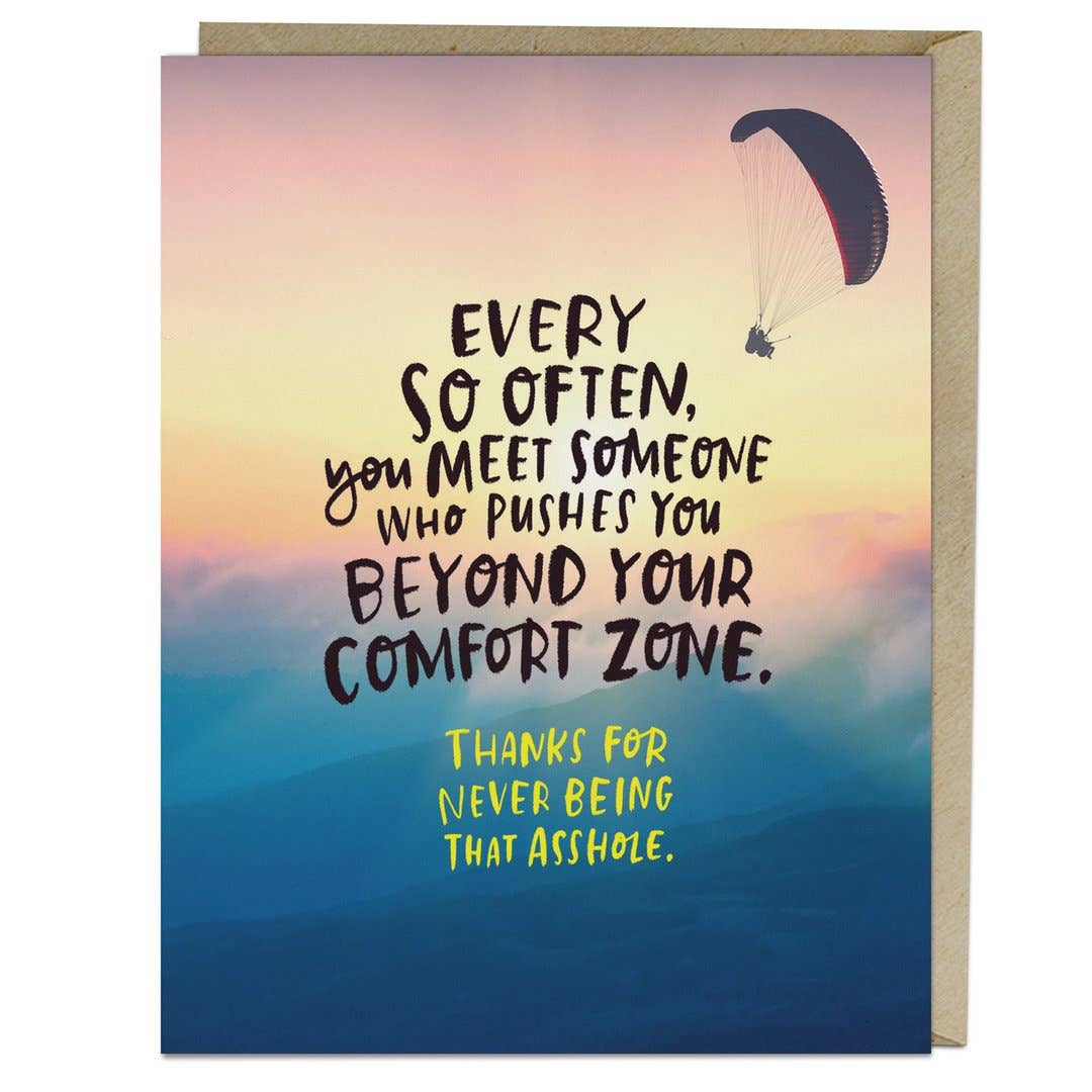 Comfort Zone Card