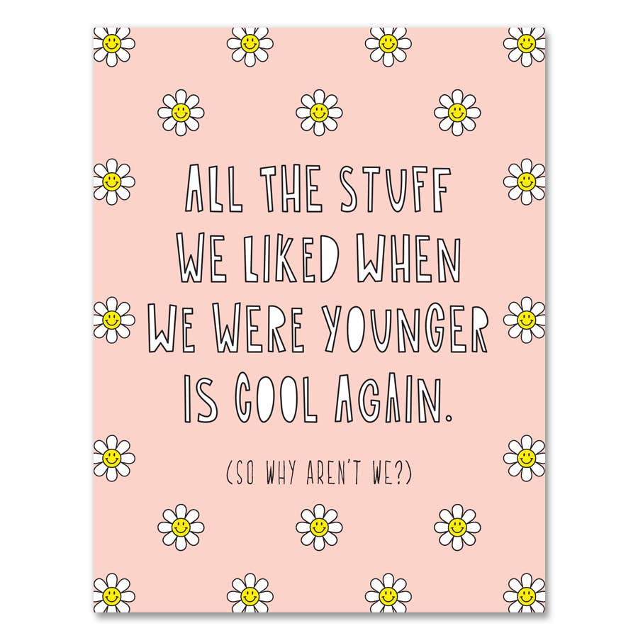 (Why aren&#39;t we) Cool Again Greeting Card