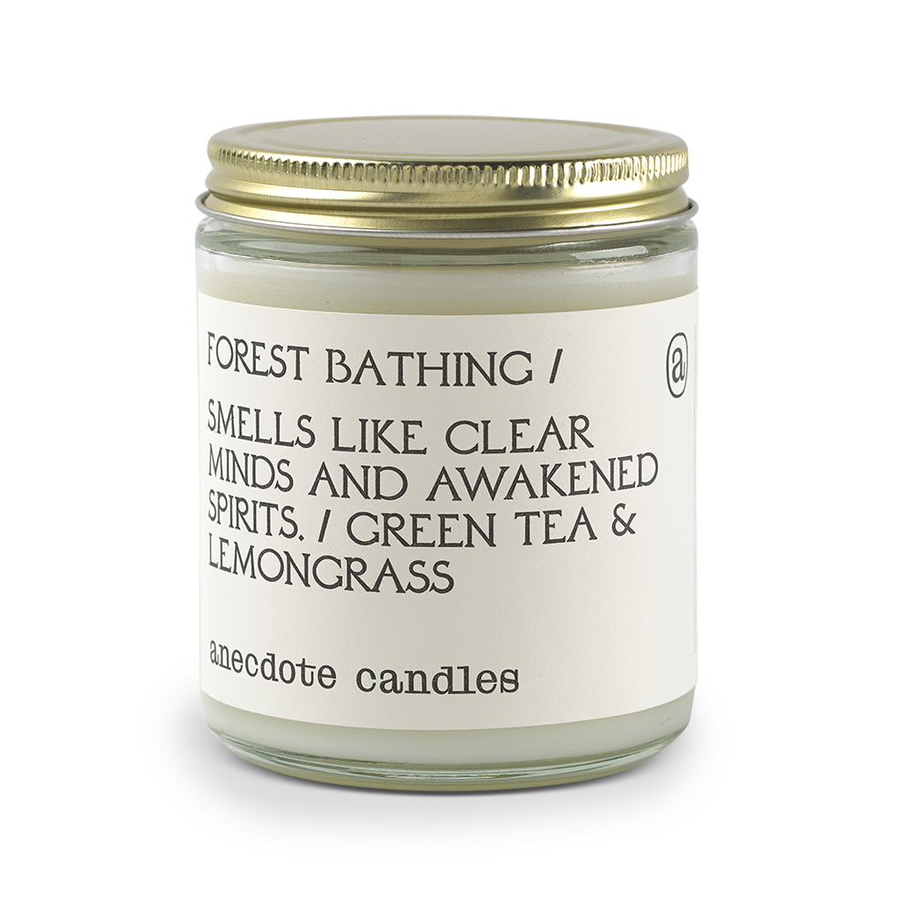 Forest Bathing Candle | Green Tea &amp; Lemongrass