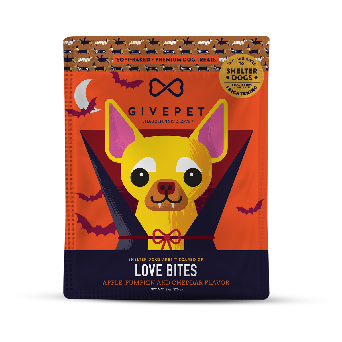 Love Bites Halloween Dog Treats