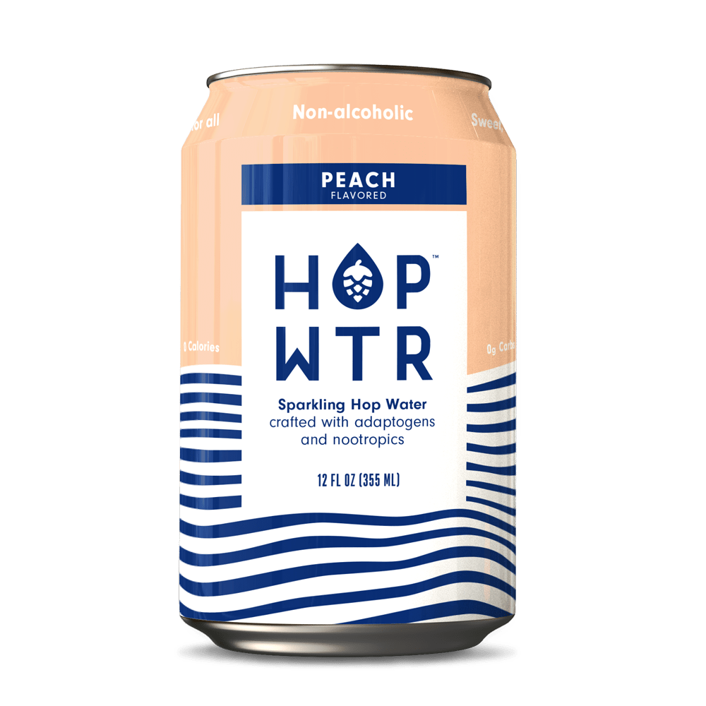 Peach Sparkling Hop Water