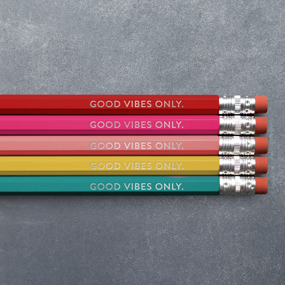 Good Vibes Only Pencil Pack