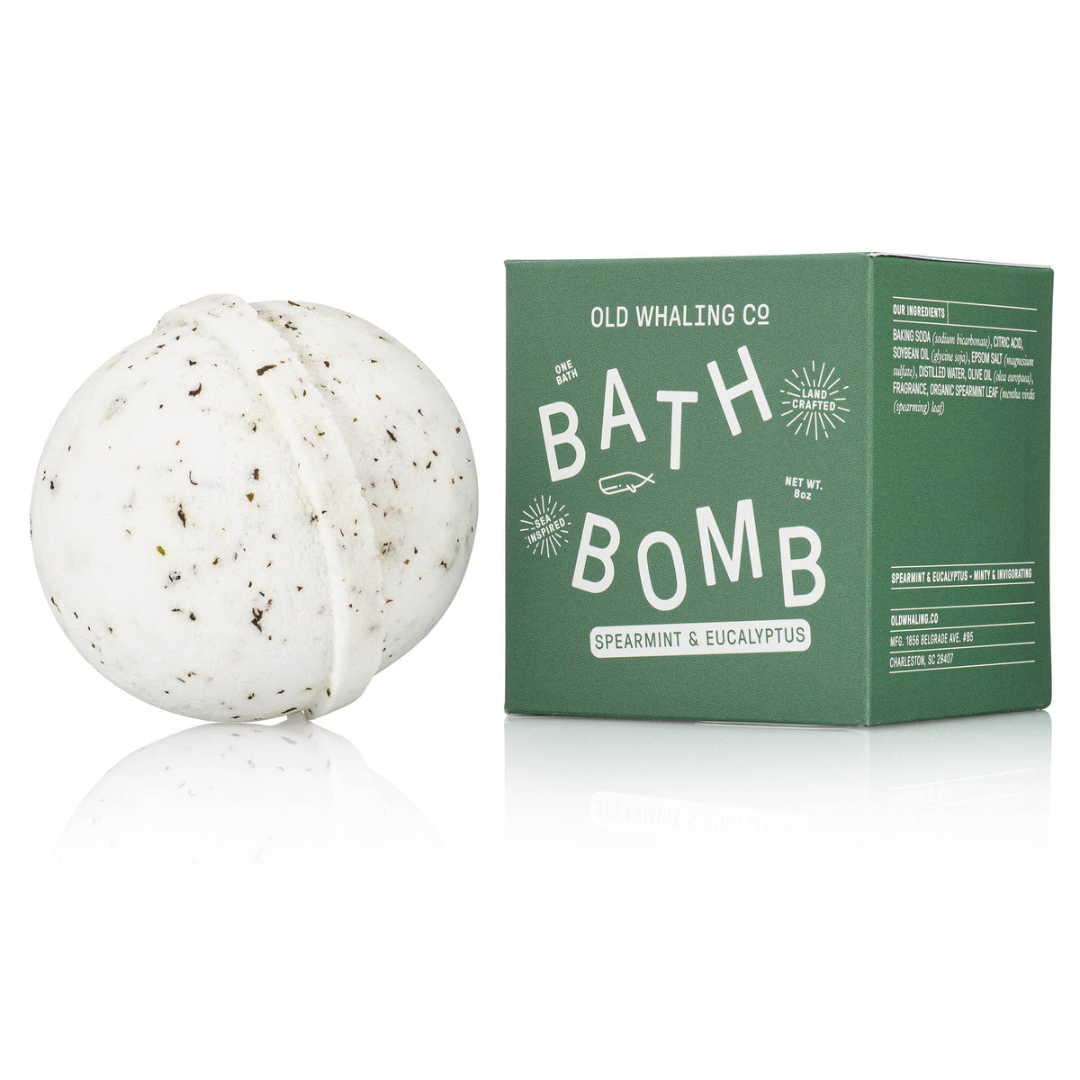 Spearmint &amp; Eucalyptus Bath Bomb