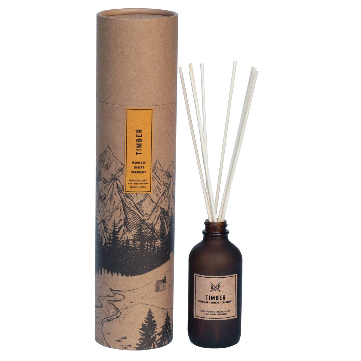 Timber Balsam + Feather Reed Diffuser
