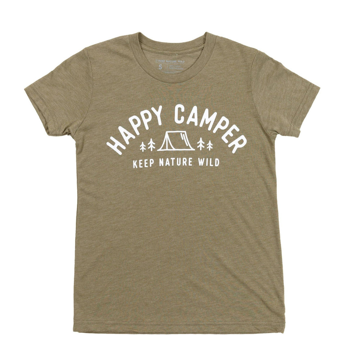 Happy Tent Camper Youth T-Shirt