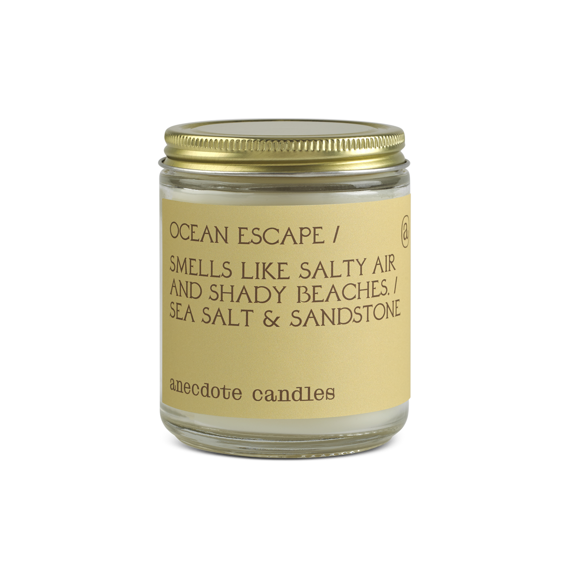 Ocean Escape Candle | Sea Salt and Sandstone
