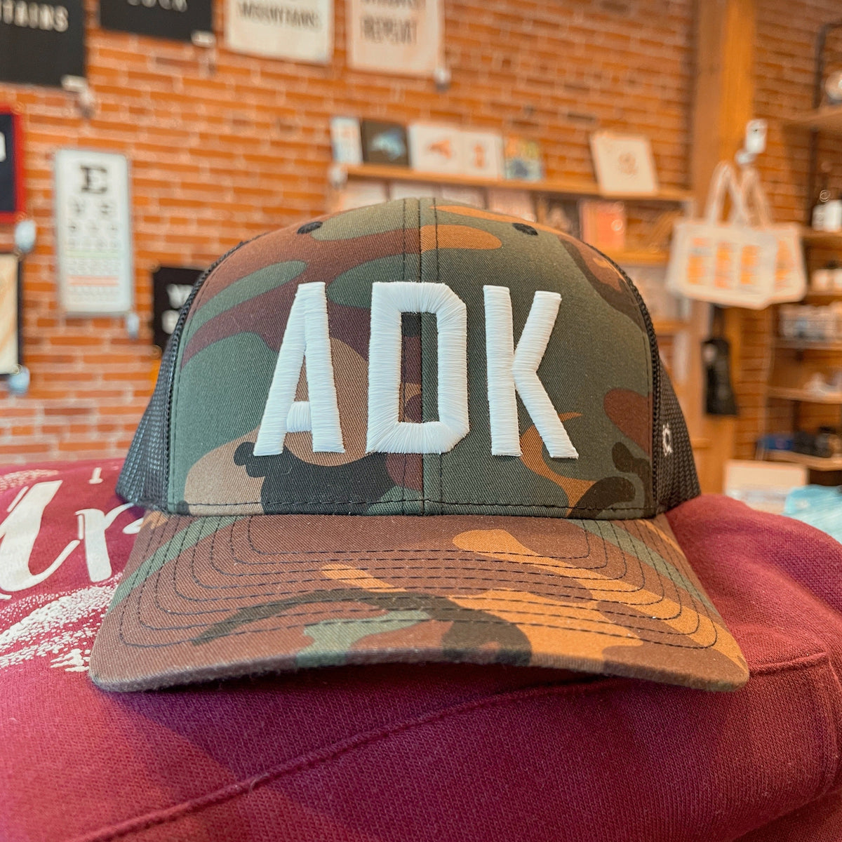 ADK Camo Trucker Hat