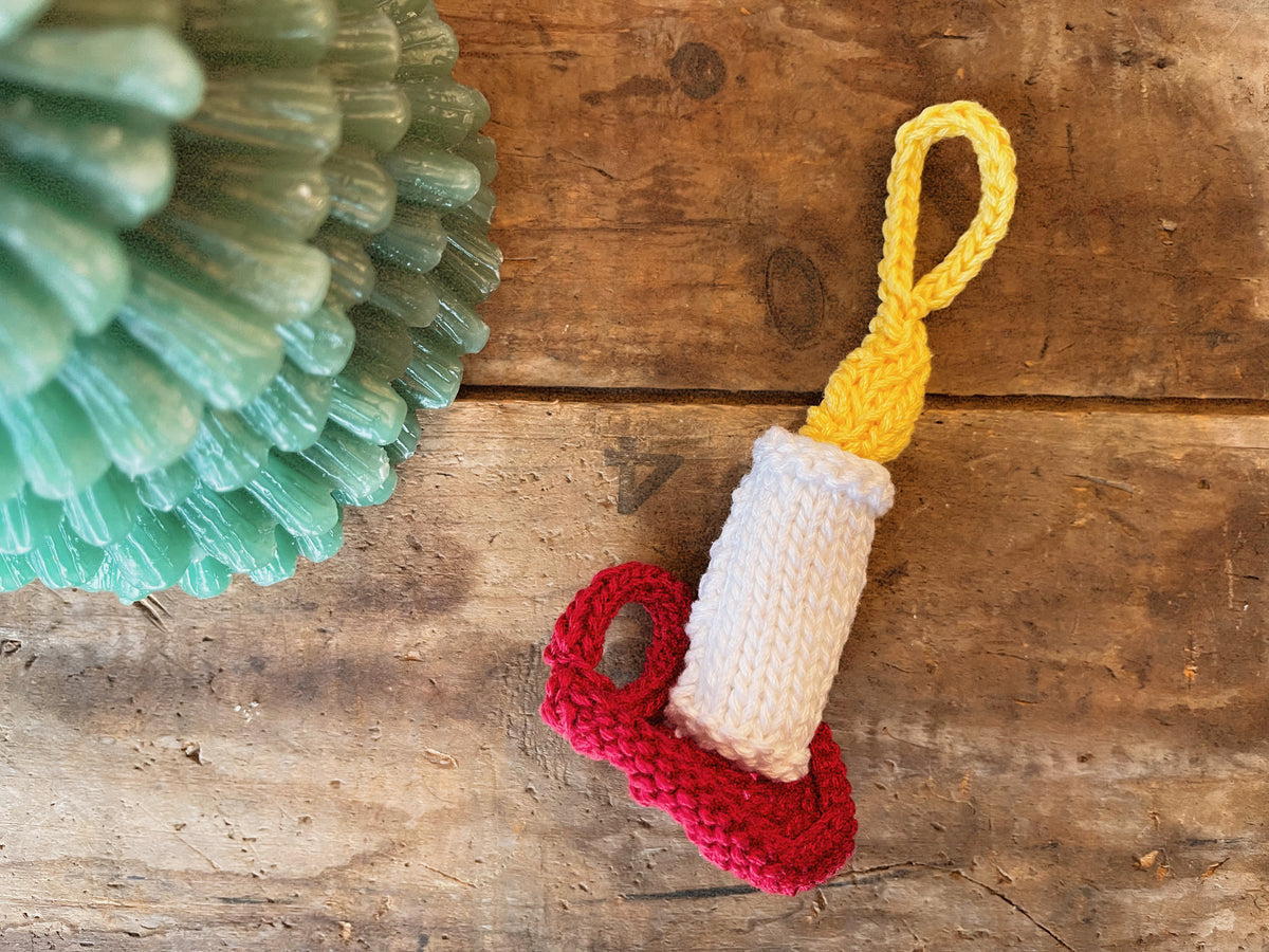 Knit Holiday Ornaments