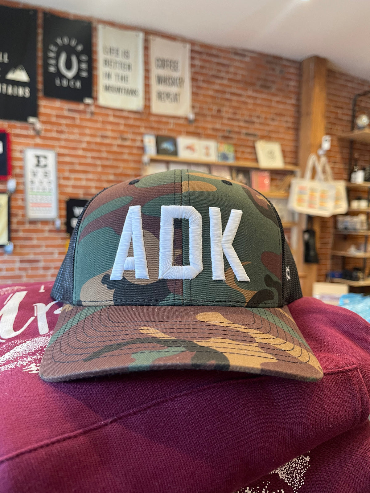 ADK Camo Trucker Hat