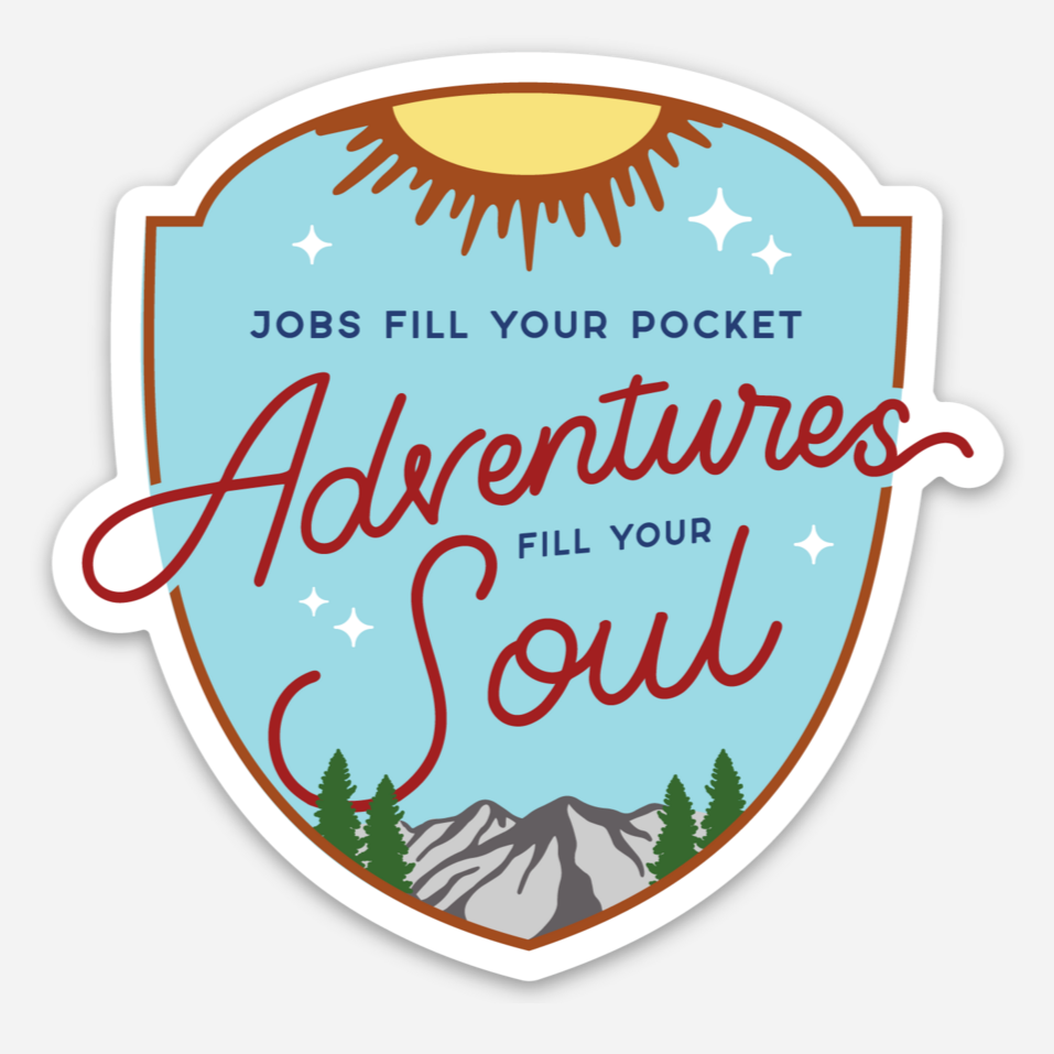 Adventures Fill The Soul Sticker