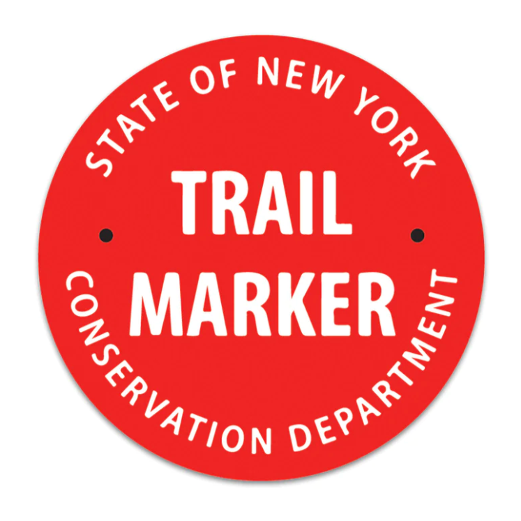 Red Trail Marker Magnet