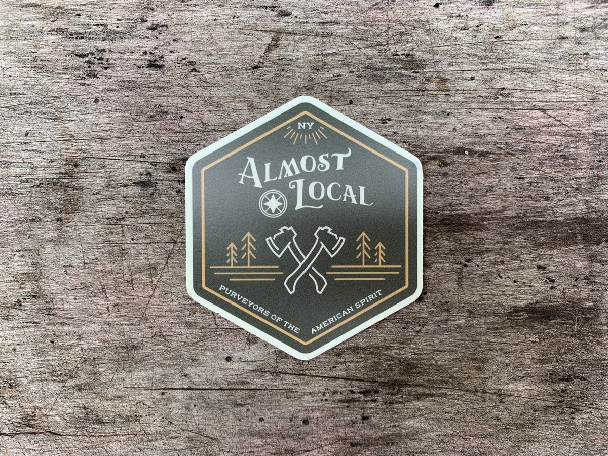Almost Local Purveyors Sticker