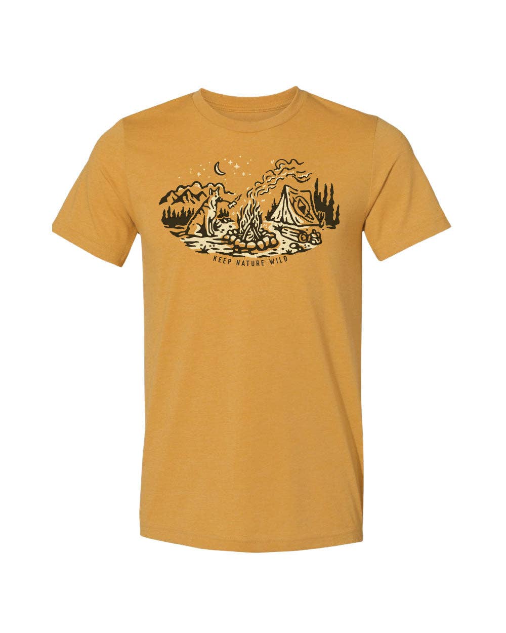 Campfire Dog Unisex T-Shirt