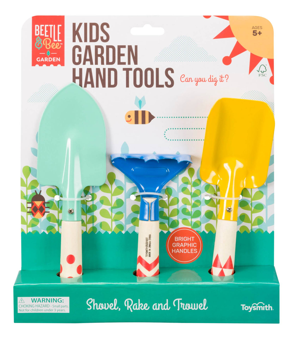 Beetle &amp; Bee Kids Garden Hand Tools