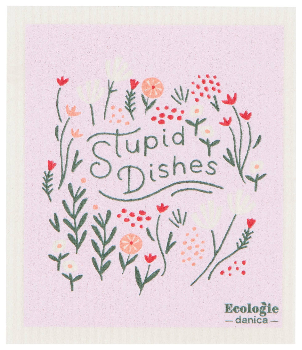 Stupid Dishes Swedish Sponge Reusable Dishcloth