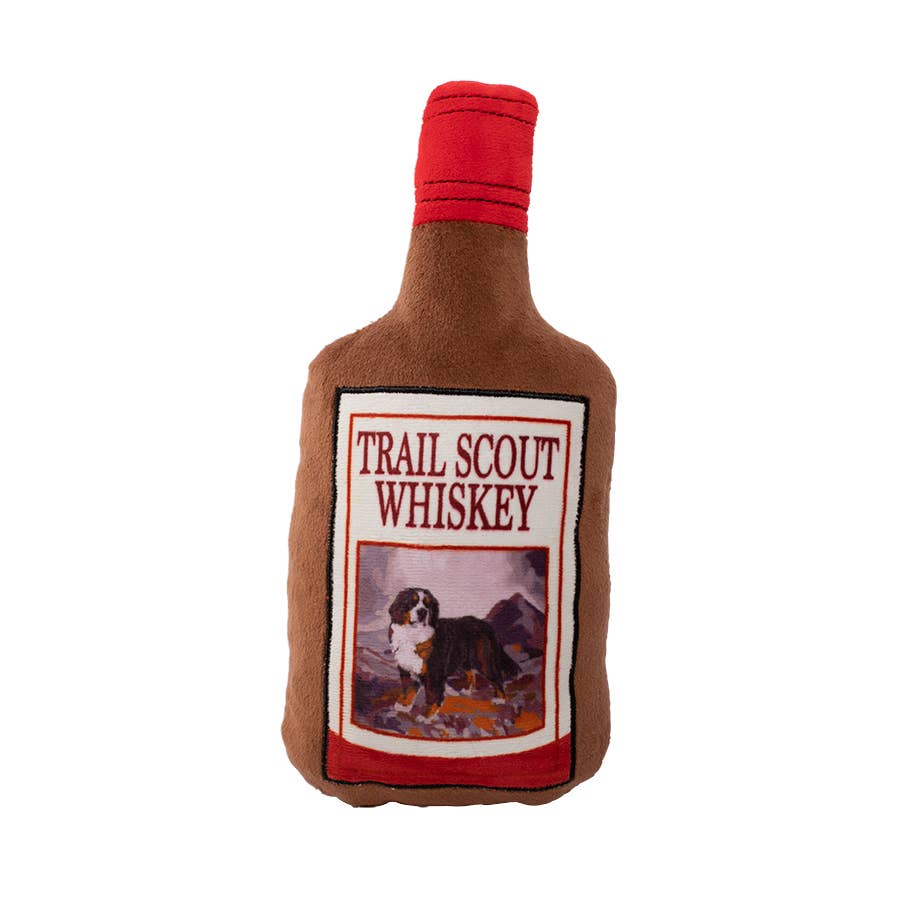 Trail Scout Whiskey Plush Dog Toy