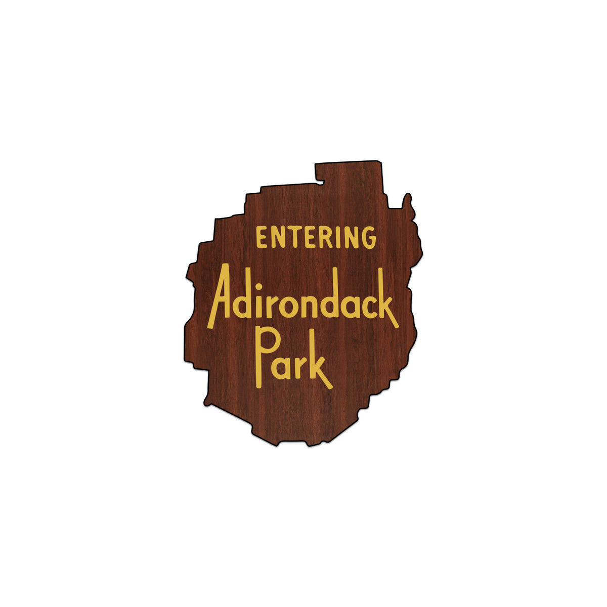Adirondack Park Sign Sticker