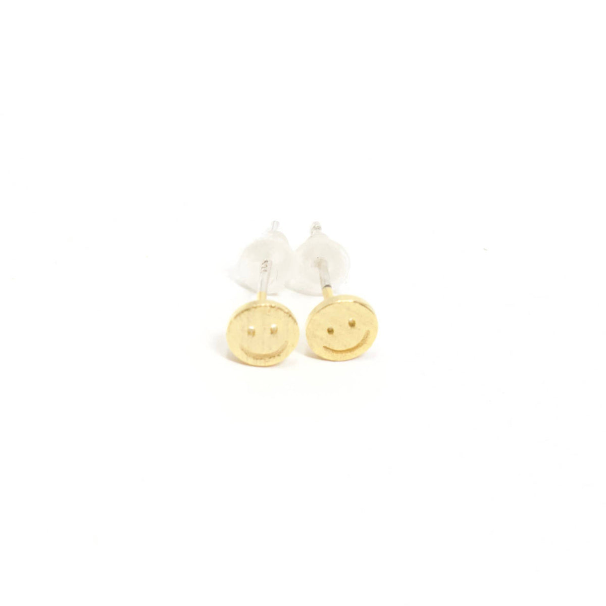Smile Studs: Gold
